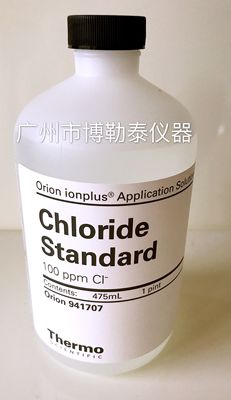授权代理Orion奥立龙941707氯离子浓度100ppm,Cl-标准液